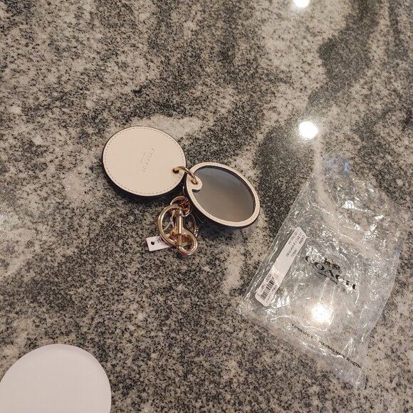 Coach Signature Key Chain - Mirror - Bag Charm, Fob (multicolor) - Picture 3 of 16